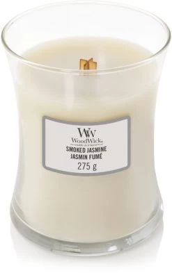 WoodWick Smoked Jasmine Medium Candle