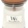 WoodWick White Teak Mini Candle 1 WoodWick White Teak Mini Candle -Begin vandaag nog met het creëren van uw ideale thuis! woodwick white teak mini candle 1613642582 l