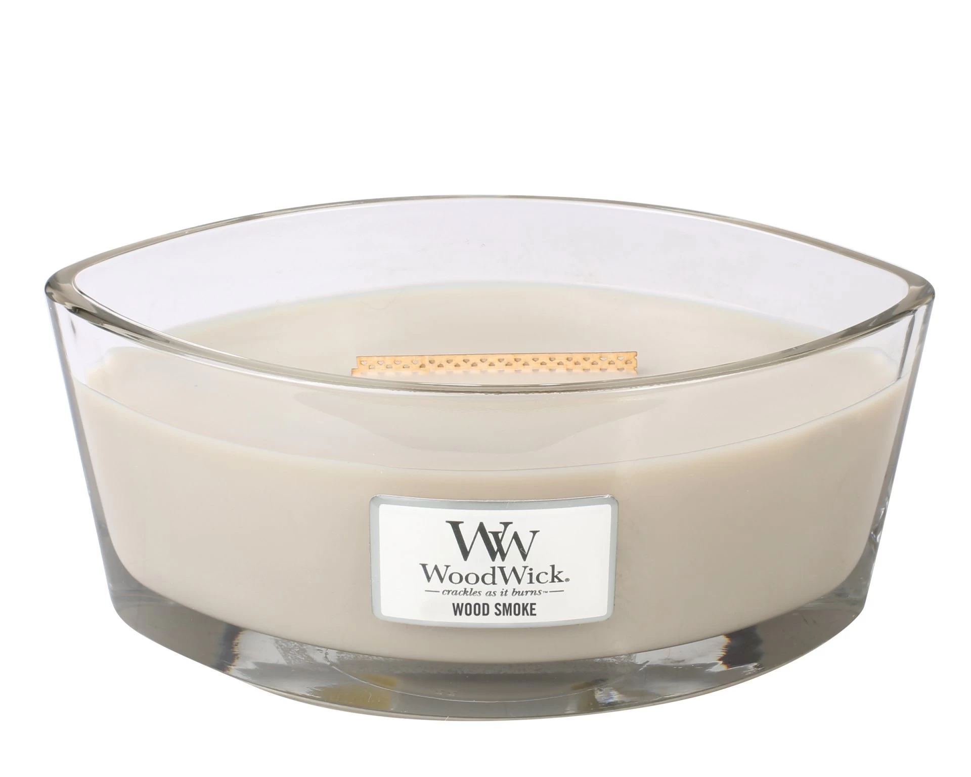 WoodWick Wood Smoke Ellipse Candle 4 WoodWick Wood Smoke Ellipse Candle - Afbeelding 2