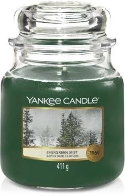 Yankee Candle Evergreen Mist Medium Jar