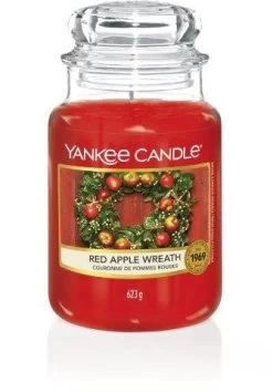 Yankee Candle Red Apple Wreath Large Jar