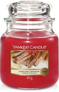 Yankee Candle Sparkling Cinnamon Medium Jar